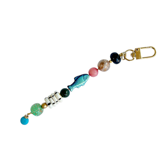 Fish bag charm